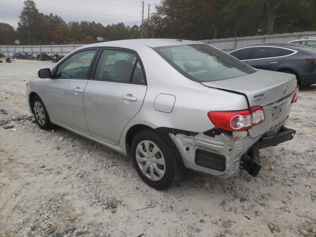 JTDBU4EE7BJ103437 - 2011 TOYOTA COROLLA BA SILVER photo 3