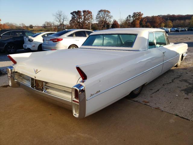 63J107597 - 1963 CADILLAC COUPE DEVI WHITE photo 4