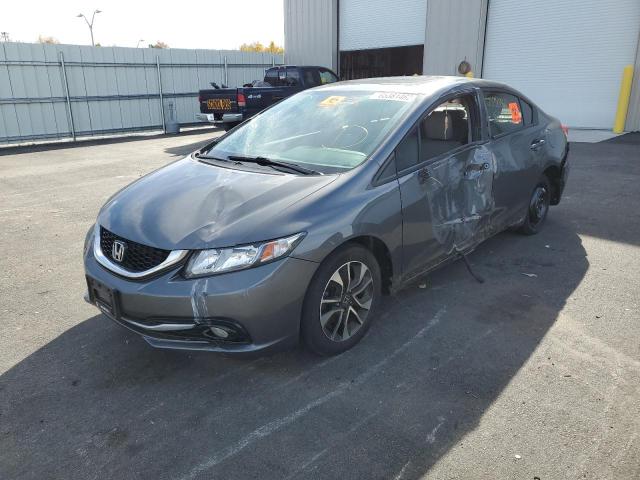 19XFB2F94DE283568 - 2013 HONDA CIVIC EXL 灰色 照片 2