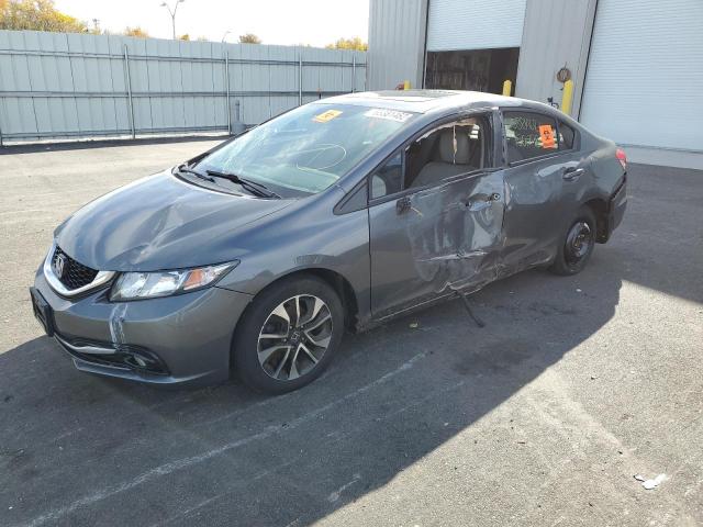 19XFB2F94DE283568 - 2013 HONDA CIVIC EXL 灰色 照片 9