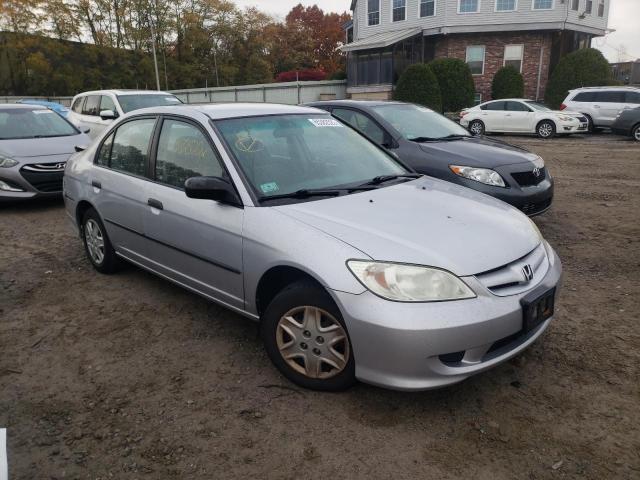 2HGES16384H612411 - 2004 HONDA CIVIC DX V SILVER photo 1