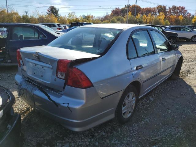 2HGES16384H612411 - 2004 HONDA CIVIC DX V SILVER photo 4