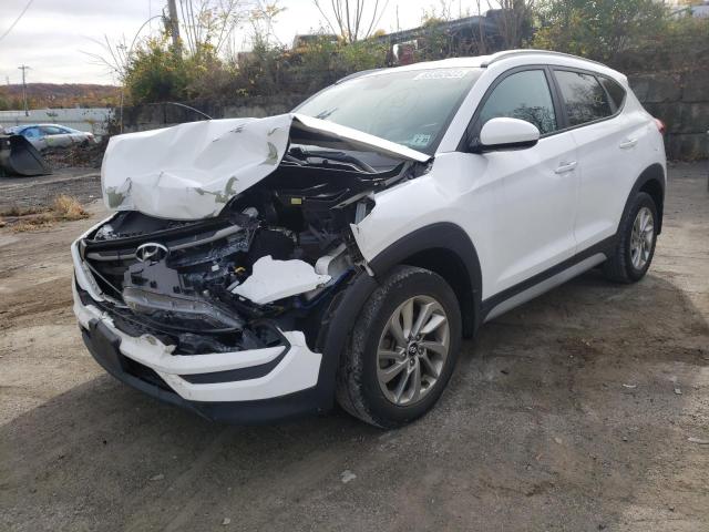 KM8J3CA45JU679154 - 2018 HYUNDAI TUCSON SEL WHITE photo 2