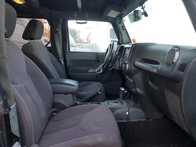 1C4AJWAG8EL285035 - 2014 JEEP WRANGLER S BLACK photo 5