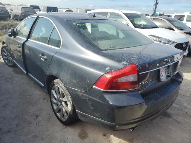 YV1902AH3D1169902 - 2013 VOLVO S80 T6 GRAY photo 3