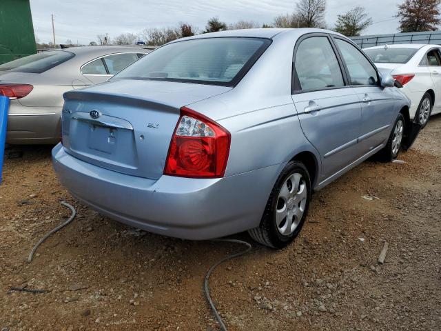 KNAFE121655123655 - 2005 KIA SPECTRA LX SILVER photo 4