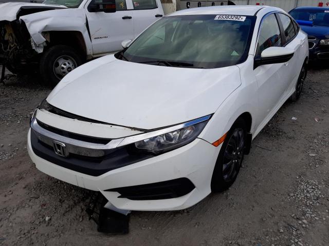 19XFC2F53GE035326 - 2016 HONDA CIVIC LX WHITE photo 2