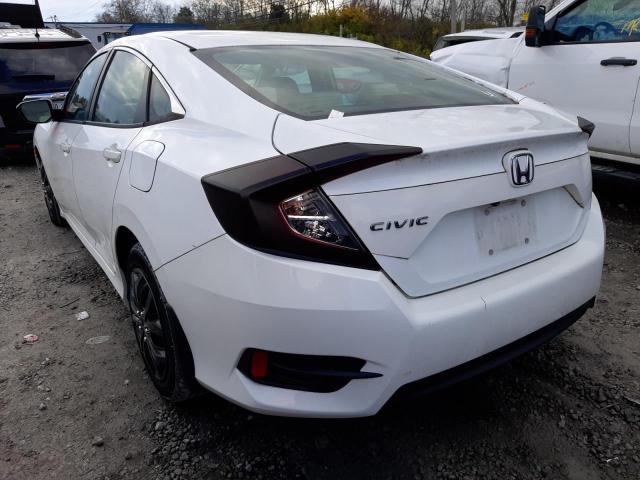 19XFC2F53GE035326 - 2016 HONDA CIVIC LX WHITE photo 3