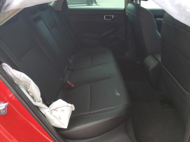 19XFL1H71NE000385 - 2022 HONDA CIVIC EXL Czerwony zdjęcie 6