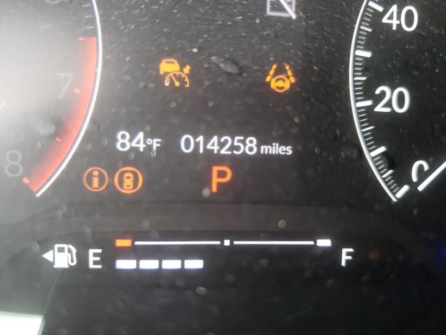 19XFL1H71NE000385 - 2022 HONDA CIVIC EXL Czerwony zdjęcie 8