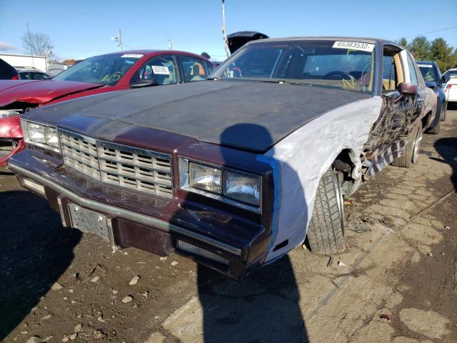 1G1GZ11H5HP118023 - 1987 CHEVROLET MONTE CARL 棕色 照片 2