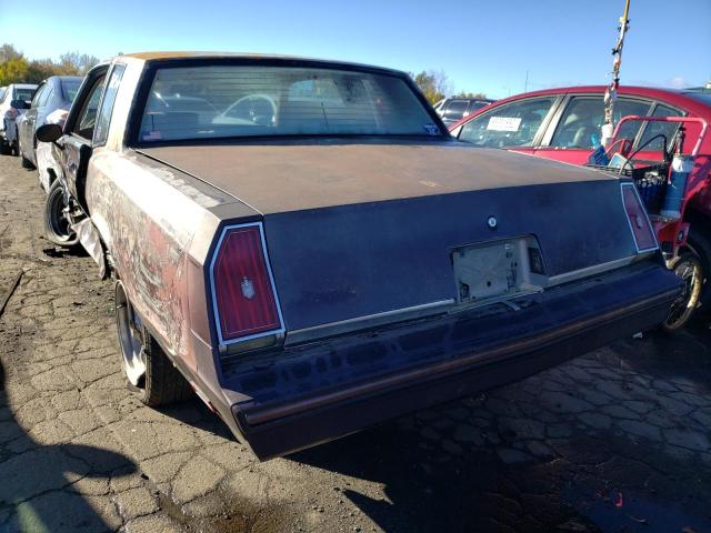 1G1GZ11H5HP118023 - 1987 CHEVROLET MONTE CARL 棕色 照片 3