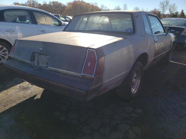 1G1GZ11H5HP118023 - 1987 CHEVROLET MONTE CARL 棕色 照片 4