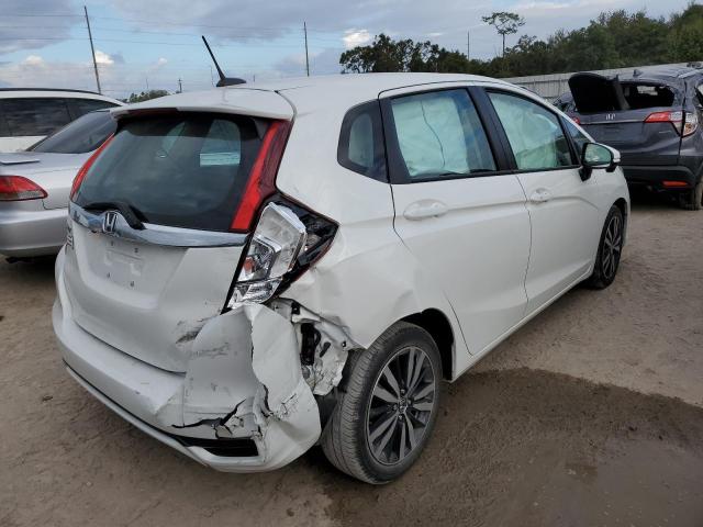 3HGGK5H8XKM719080 - 2019 HONDA FIT EX WHITE photo 4