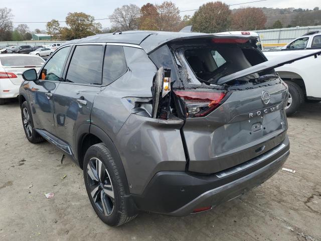 5N1BT3CA2NC706815 - 2022 NISSAN ROGUE SL GRAY photo 3