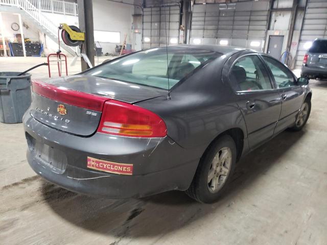 2B3HD46R54H663698 - 2004 DODGE INTREPID S GRAY photo 4