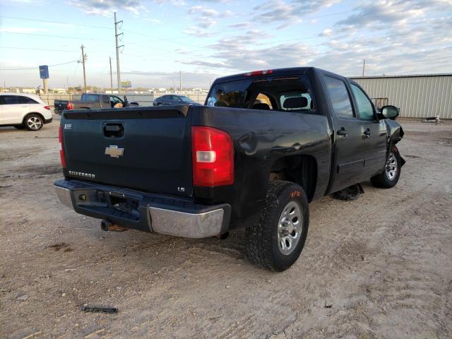 2GCEC13CX81333900 - 2008 CHEVROLET silverado BLACK photo 4