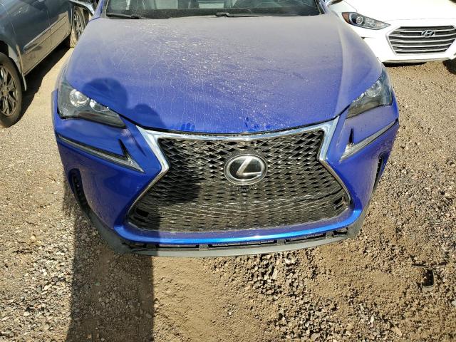 JTJBARBZ3H2107207 - 2017 LEXUS NX 200T BA BLUE photo 9