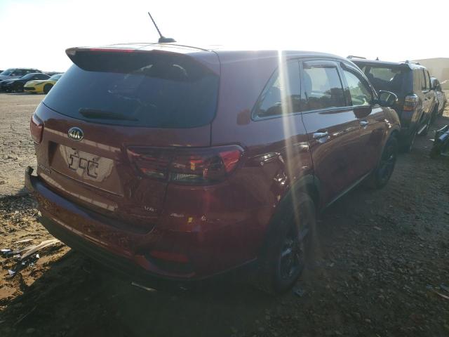 5XYPGDA57KG484645 - 2019 KIA SORENTO LX MAROON photo 4