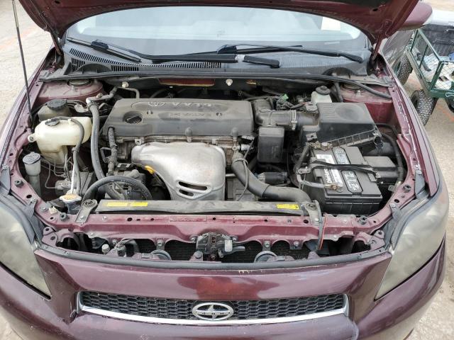 JTKDE177860102269 - 2006 TOYOTA SCION TC ბურგუნდია ფოტო 11