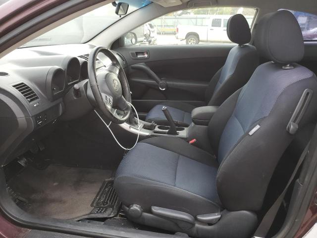 JTKDE177860102269 - 2006 TOYOTA SCION TC ბურგუნდია ფოტო 7