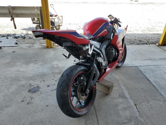 JH2PC40J1MK700438 - 2021 HONDA CBR600 RA RED photo 4