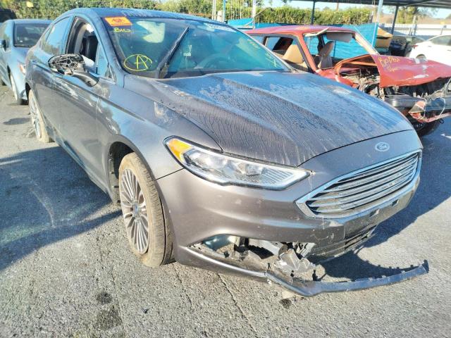 3FA6P0K90HR167980 - 2017 FORD FUSION TIT CHARCOAL photo 1