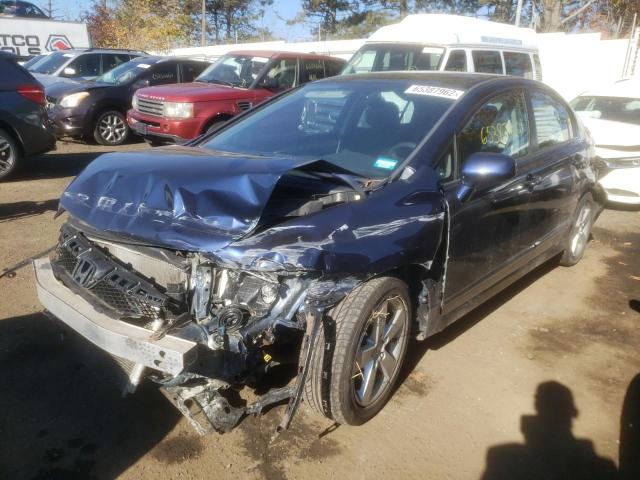 2HGFA1F66AH556112 - 2010 HONDA CIVIC LX-S Mavi foto 2