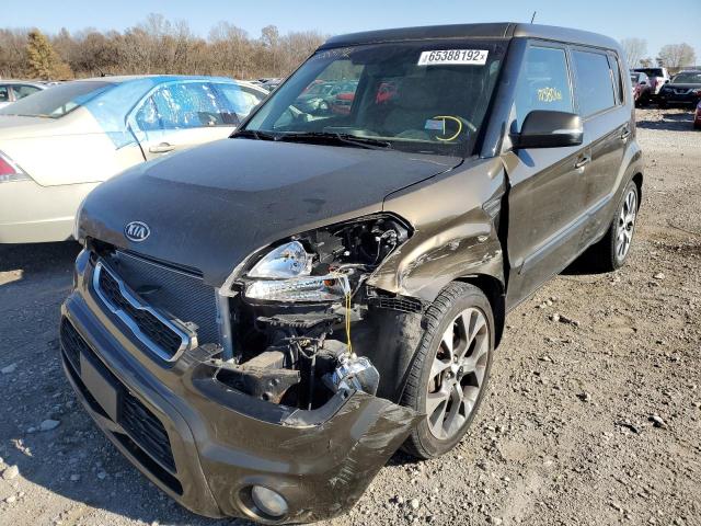 KNDJT2A67C7442053 - 2012 KIA SOUL + GREEN photo 2