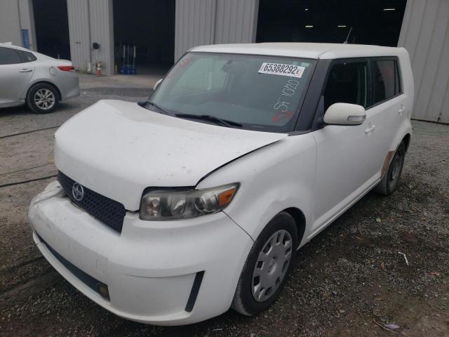 JTLKE50E391072616 - 2009 TOYOTA SCION XB Beyaz fotoğraf 2