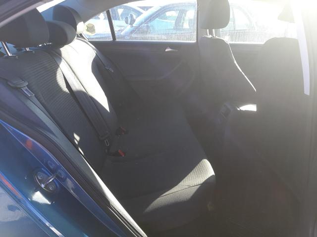 3VW2K7AJXFM227394 - 2015 VOLKSWAGEN JETTA BASE BLUE photo 6