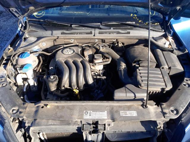 3VW2K7AJXFM227394 - 2015 VOLKSWAGEN JETTA BASE BLUE photo 7