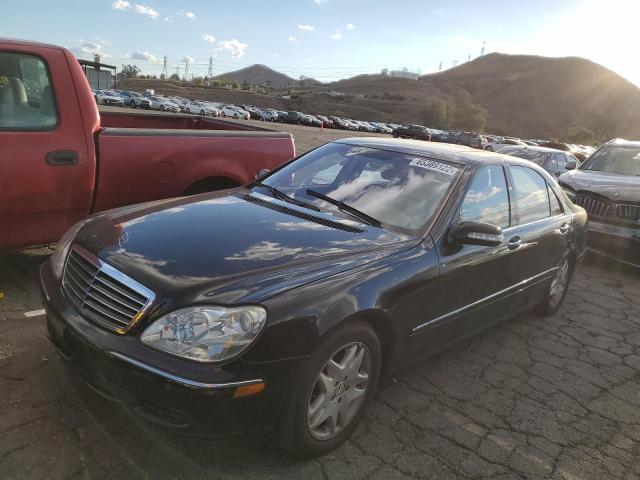 WDBNG75J83A339470 - 2003 MERCEDES-BENZ S 500 BLACK photo 2