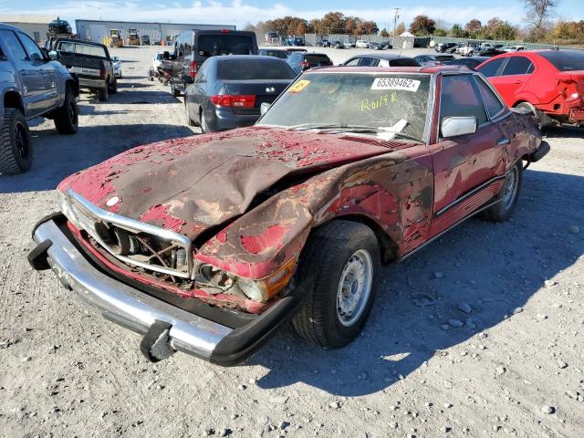 10704412060657 - 1980 MERCEDES-BENZ SL 450 RED photo 2