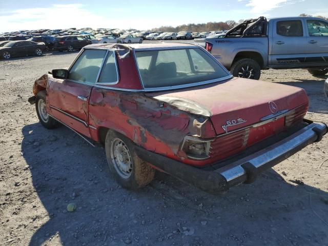 10704412060657 - 1980 MERCEDES-BENZ SL 450 RED photo 3