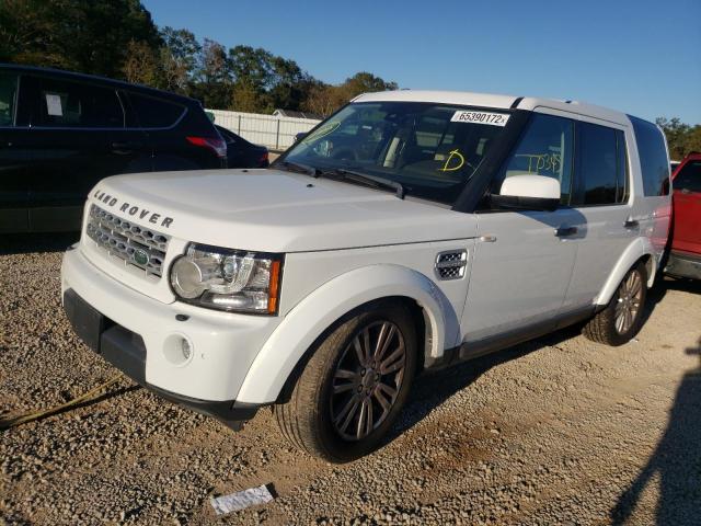 SALAK2D45BA584781 - 2011 LAND ROVER LR4 HSE LU WHITE photo 2