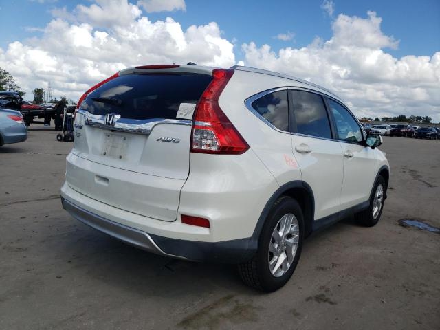 5J6RM4H74GL070513 - 2016 HONDA CR-V EXL WHITE photo 4