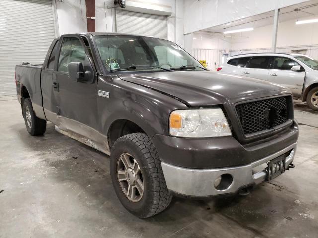 1FTPX14V06NB17479 - 2006 FORD F150 GRAY photo 1