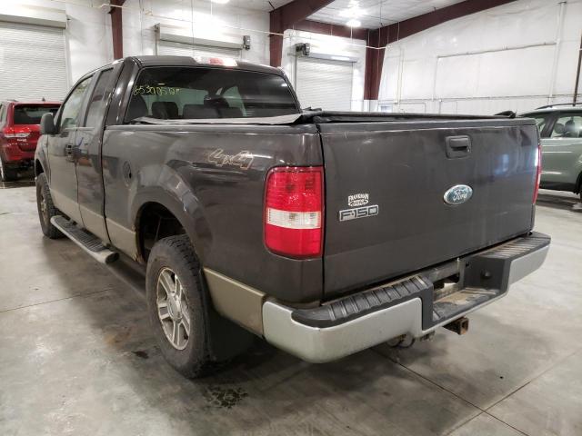 1FTPX14V06NB17479 - 2006 FORD F150 GRAY photo 3