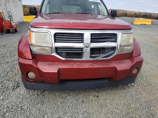 1D8GU58K97W533043 - 2007 DODGE NITRO SLT MAROON photo 9