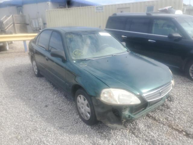 2HGEJ6612YH602574 - 2000 HONDA CIVIC BASE GREEN photo 1