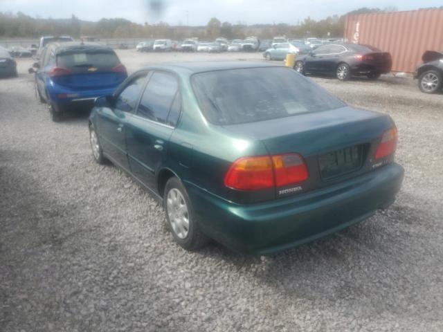 2HGEJ6612YH602574 - 2000 HONDA CIVIC BASE GREEN photo 3