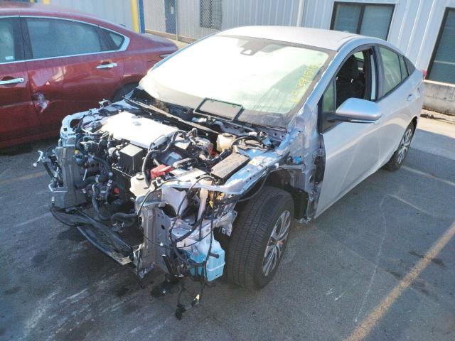 JTDKAMFP9M3176129 - 2021 TOYOTA PRIUS PRIM 银色 照片 2