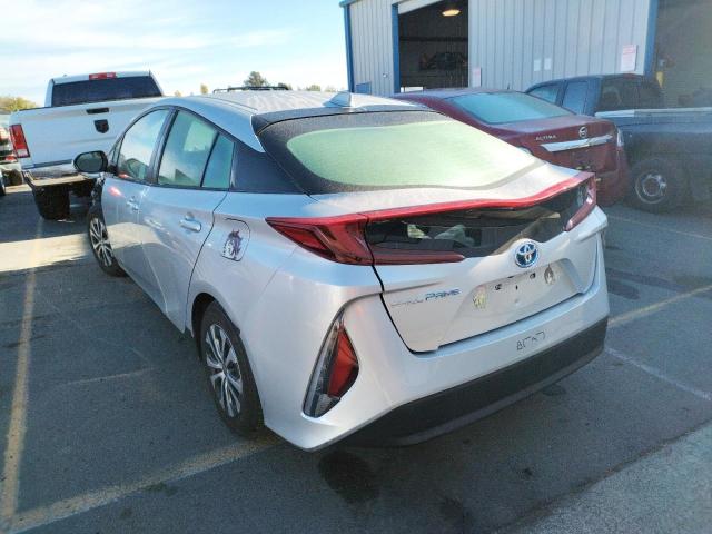 JTDKAMFP9M3176129 - 2021 TOYOTA PRIUS PRIM 银色 照片 3