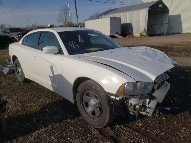 2C3CDXAG3EH332334 - 2014 DODGE CHARGER PO WHITE photo 1