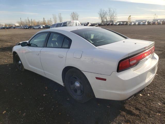 2C3CDXAG3EH332334 - 2014 DODGE CHARGER PO WHITE photo 3