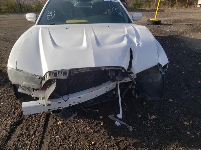 2C3CDXAG3EH332334 - 2014 DODGE CHARGER PO WHITE photo 9