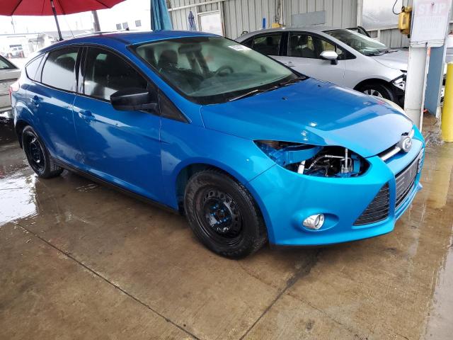 1FAHP3K25CL194872 - 2012 FORD FOCUS SE BLUE photo 1