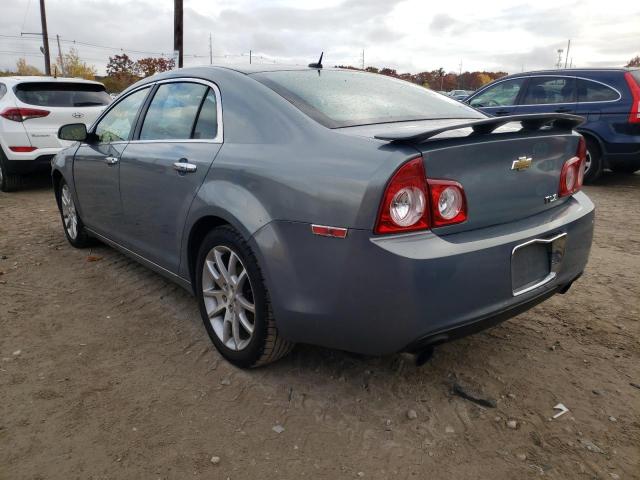 1G1ZK57759F197901 - 2009 CHEVROLET MALIBU LTZ ნაცრისფერი ფოტო 3
