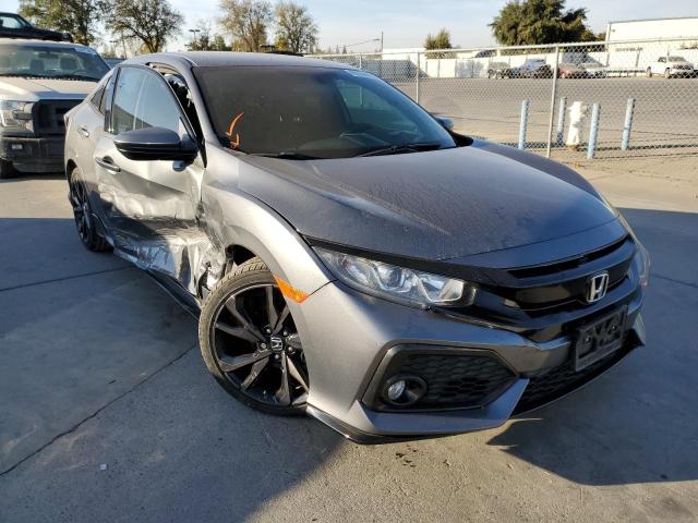 SHHFK7H43JU424763 - 2018 HONDA CIVIC SPOR 灰色 照片 1